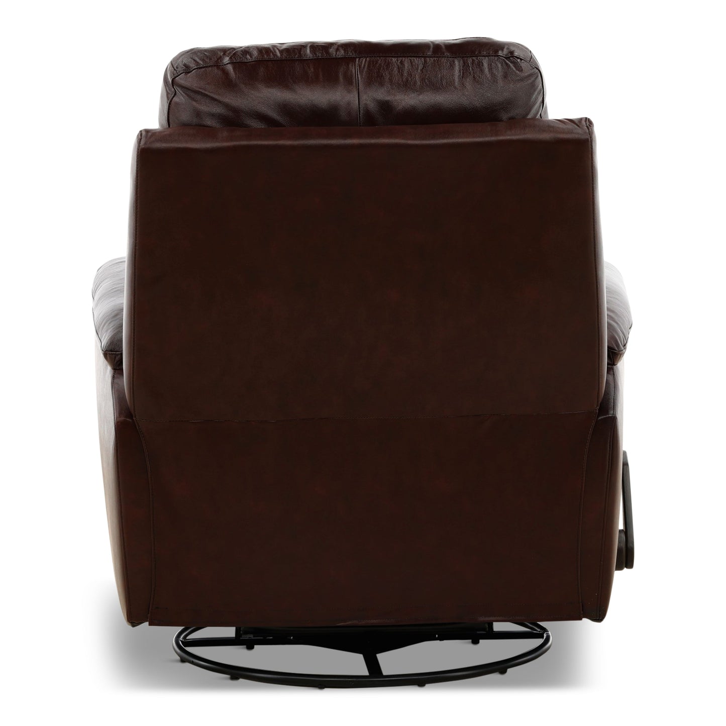 Flexsteel Refined Perfect Match Leather Swivel Gliding Recliner