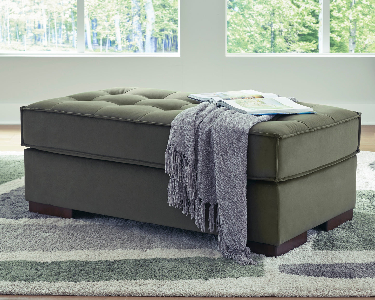 Chalcombe Oversized Accent Ottoman