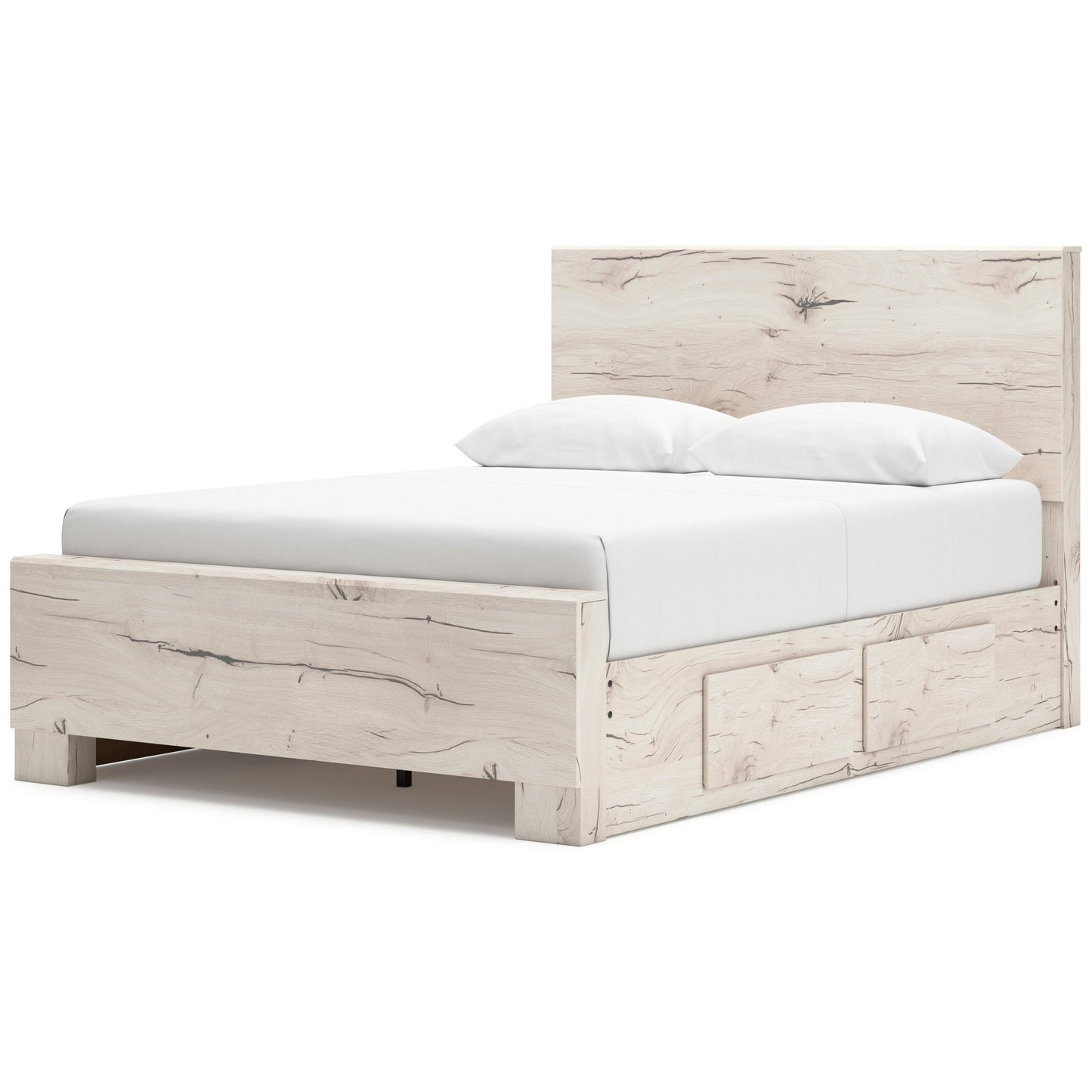 Lawroy Panel Bed with Double Side Storage