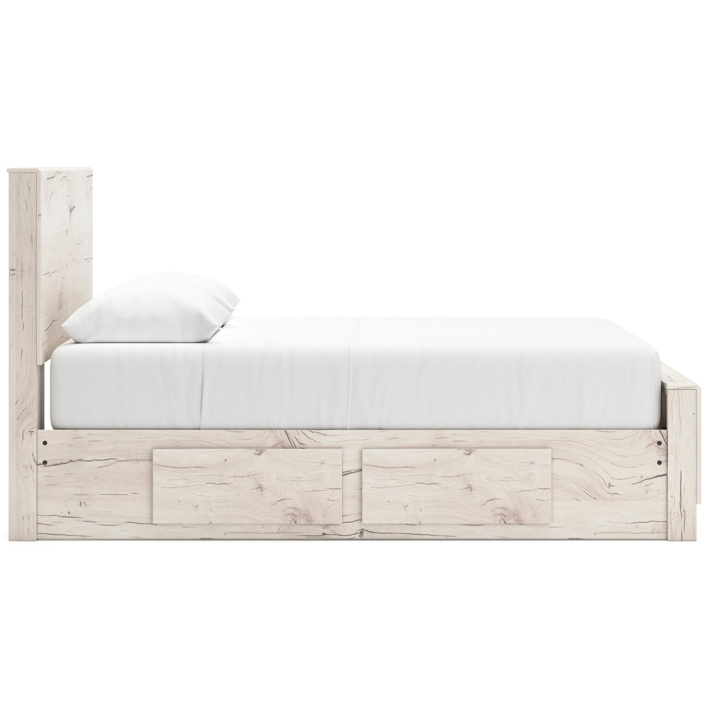 Lawroy Panel Bed with Double Side Storage