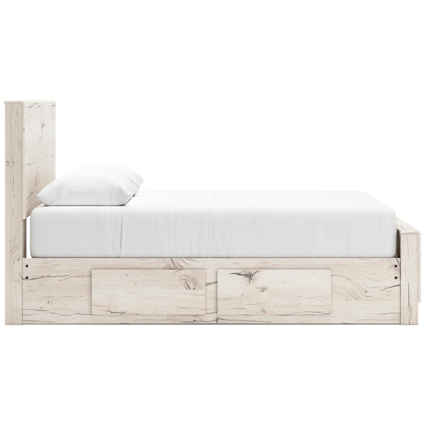 Lawroy Panel Bed with Side Storage
