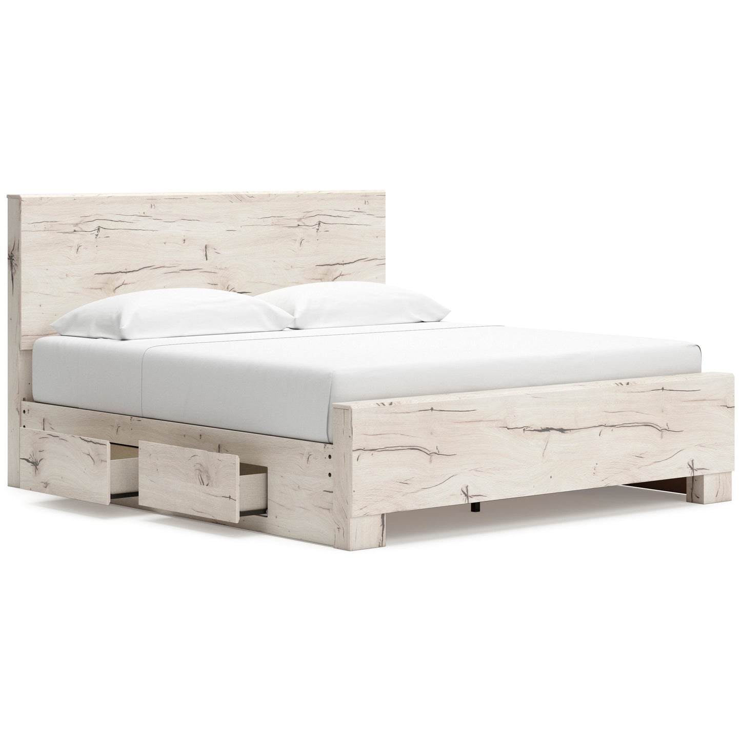 Lawroy Panel Bed with Double Side Storage