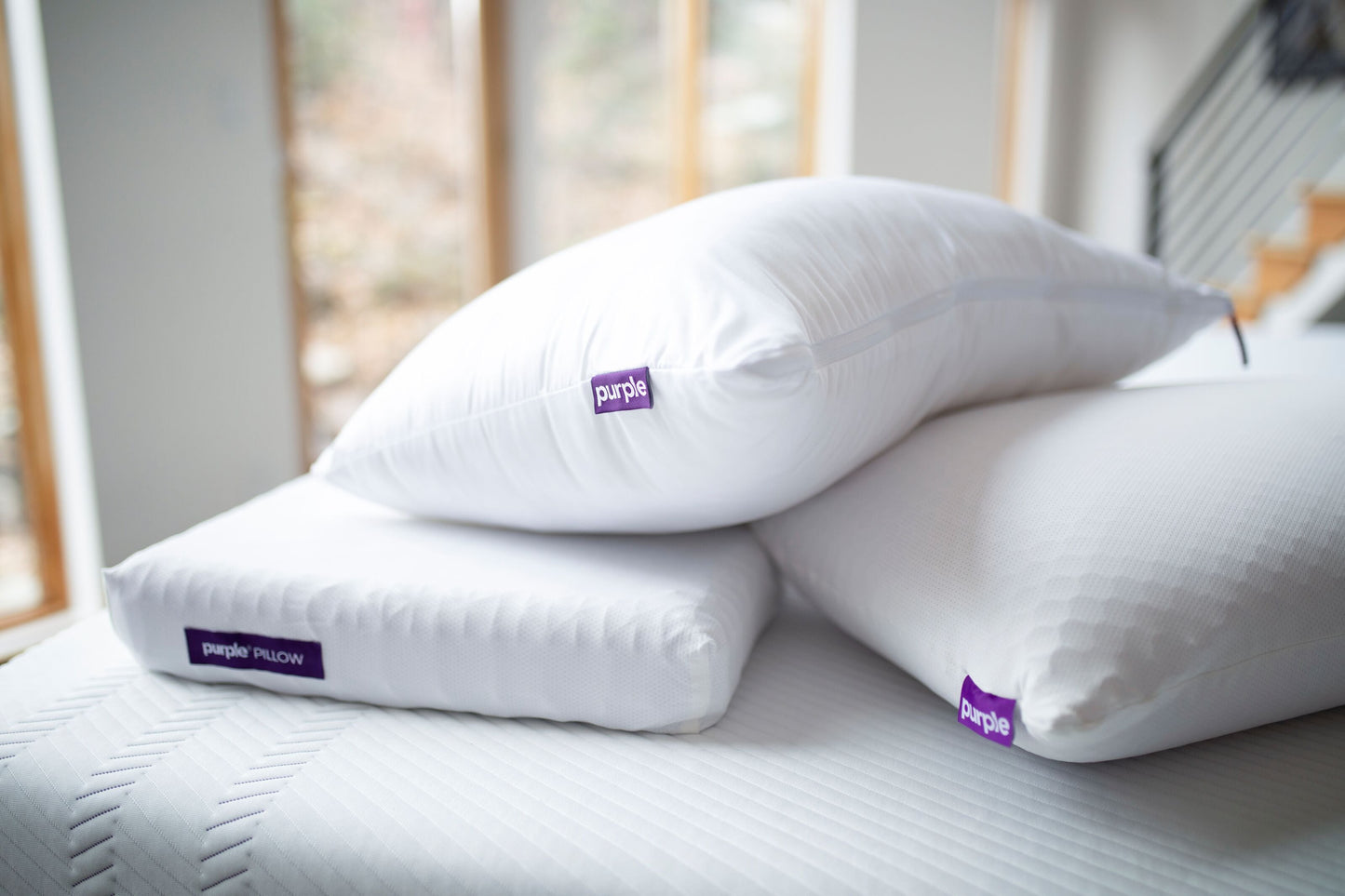 The Purple Pillow with Booster