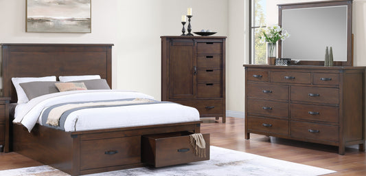 Holmes Edge Queen Storage Bed