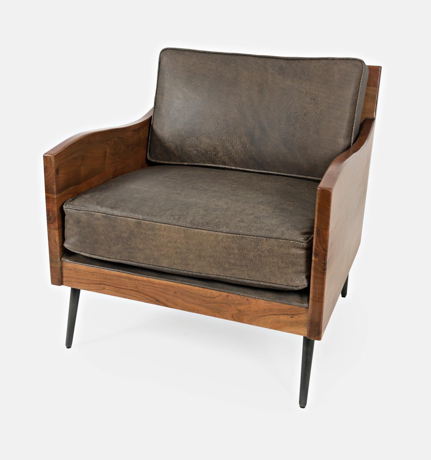 Colson Leather Accent Chair