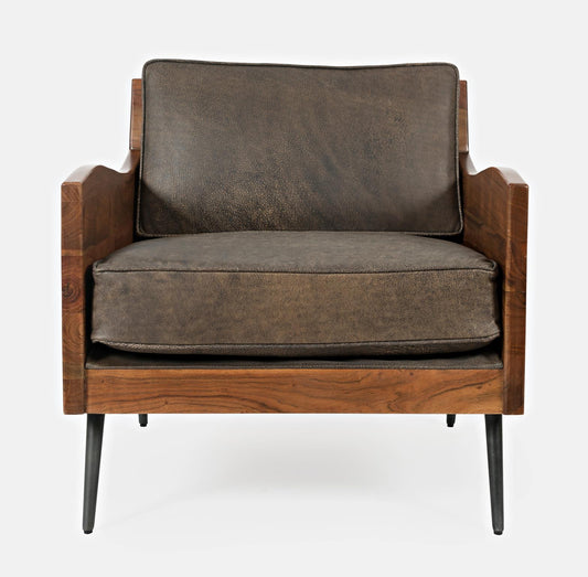 Colson Leather Accent Chair