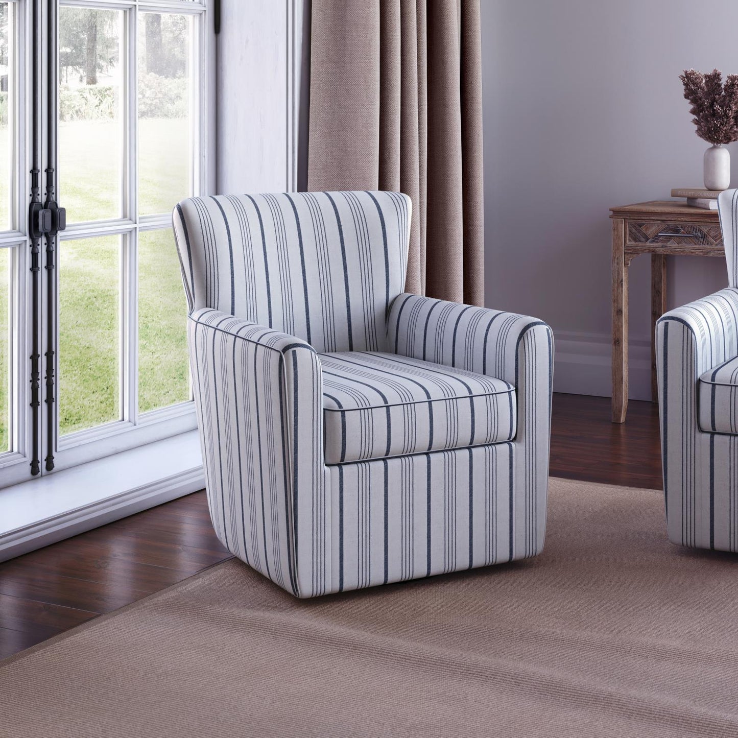 Hensley Swivel Accent Chair