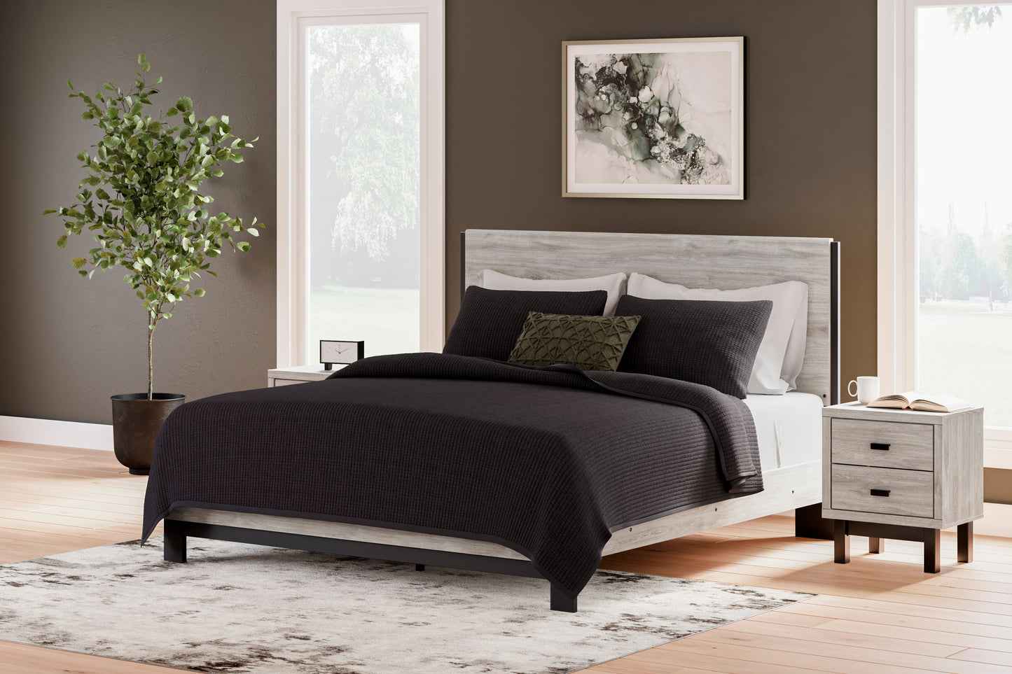 Vessalli Panel Bed