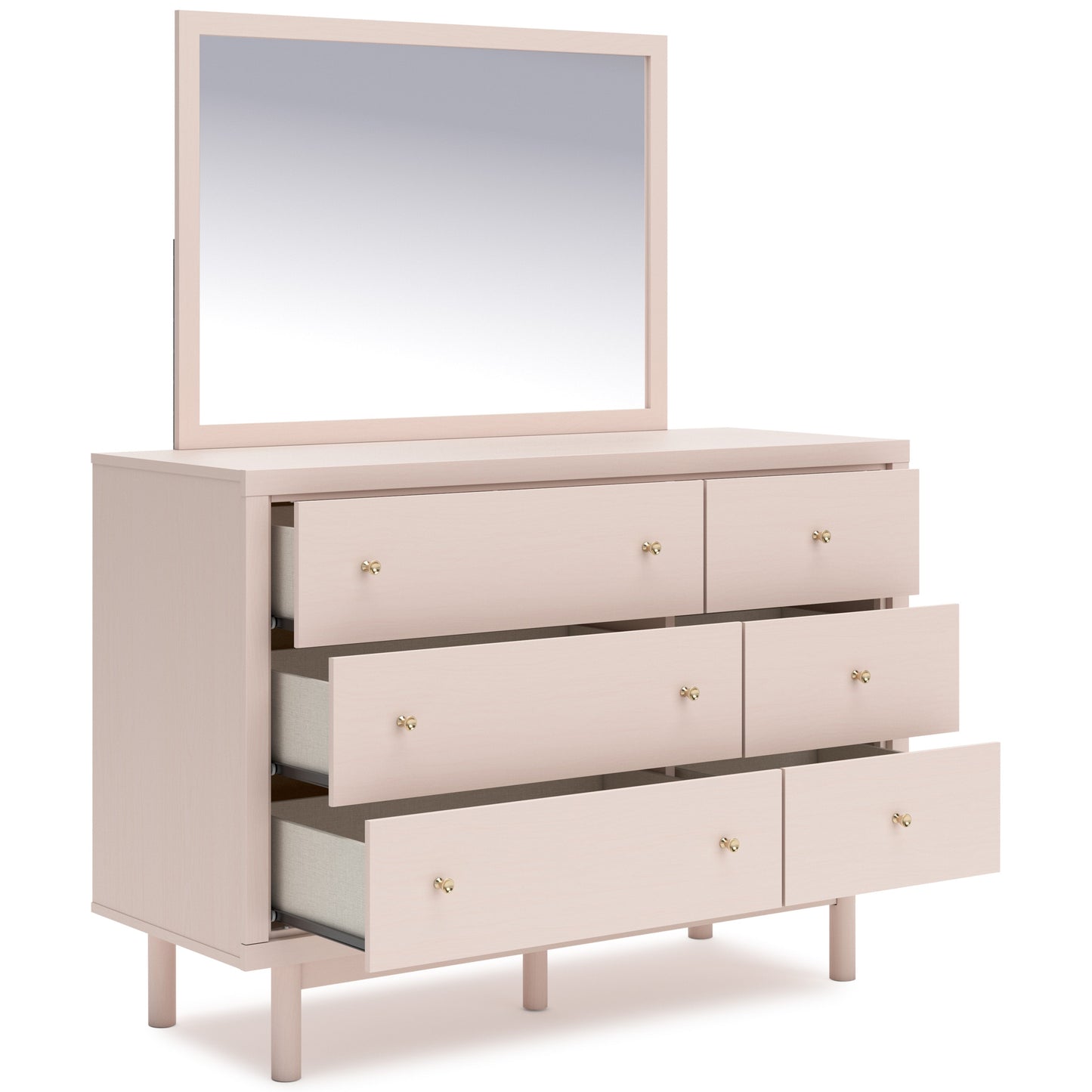 Wistenpine Dresser and Mirror
