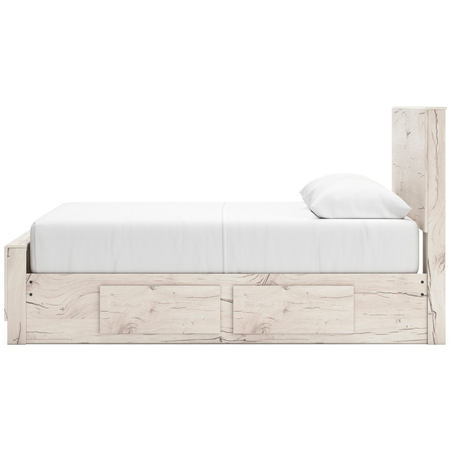Lawroy Panel Bed with Double Side Storage