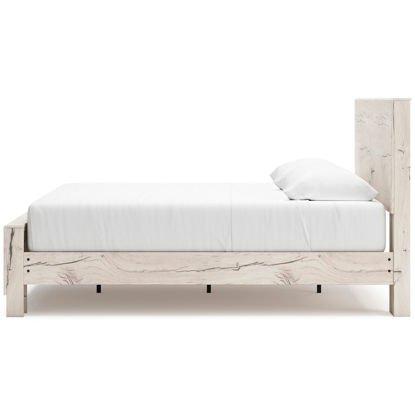 Lawroy Panel Bed with Side Storage