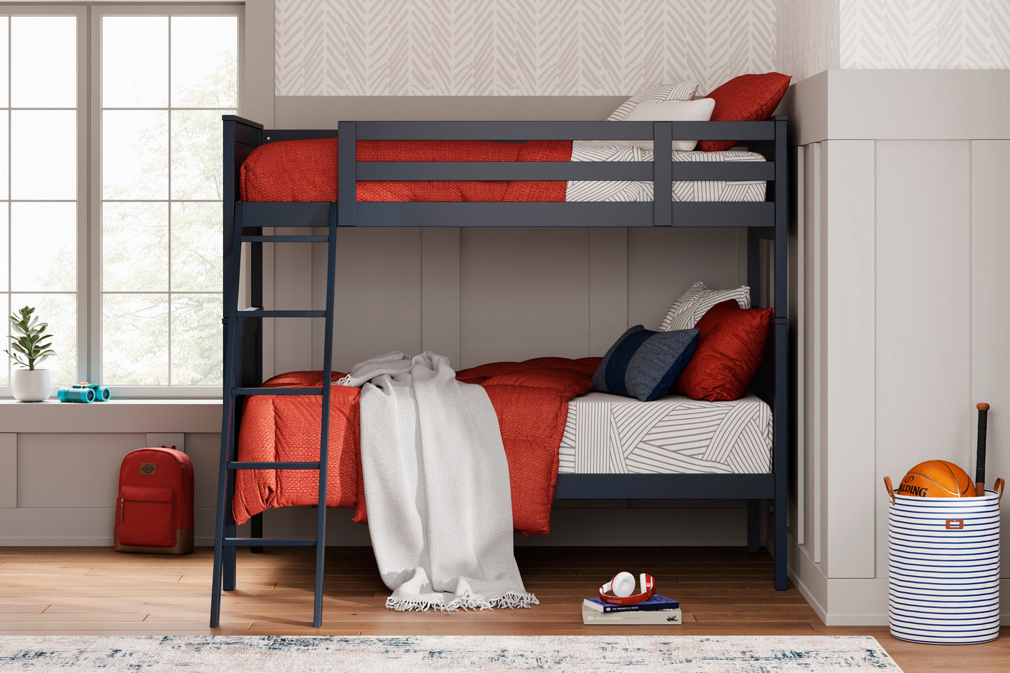 Nextonfort Twin over Twin Bunk Bed