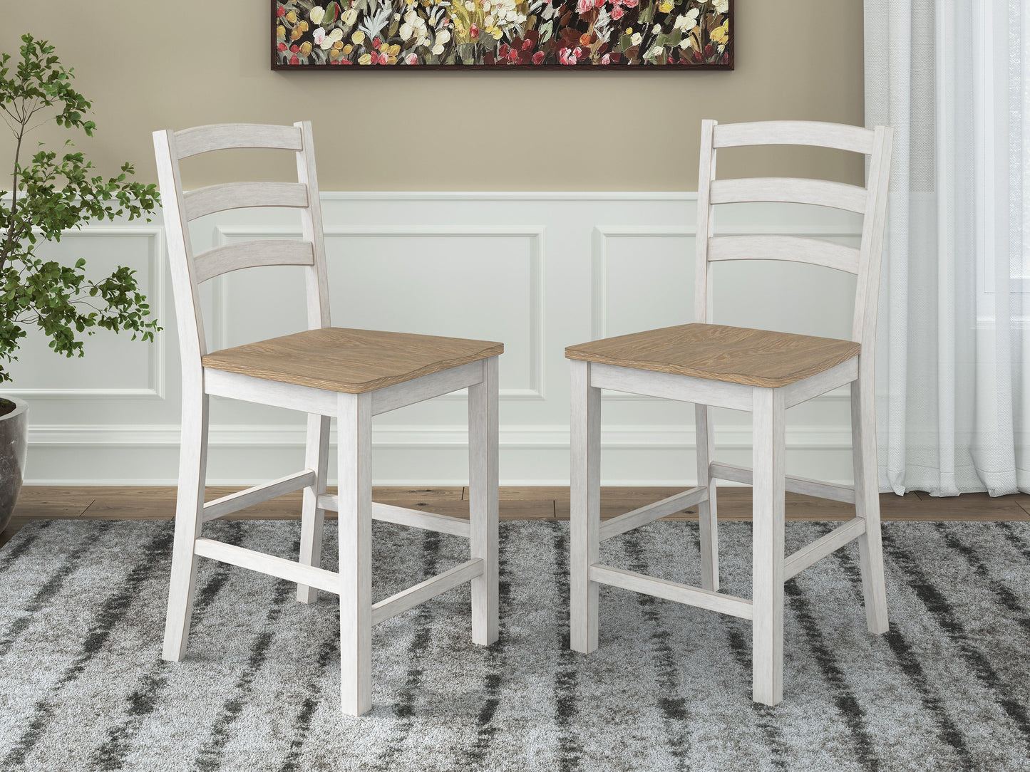 Westlinport Counter Height Barstool (Set of 2)