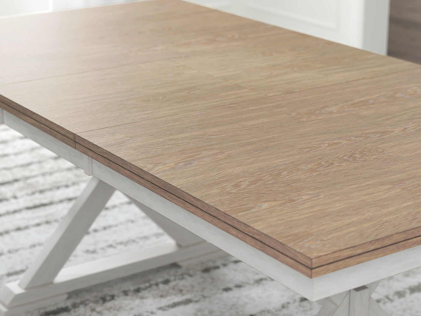 Westlinport Dining Butterfly Extension Table