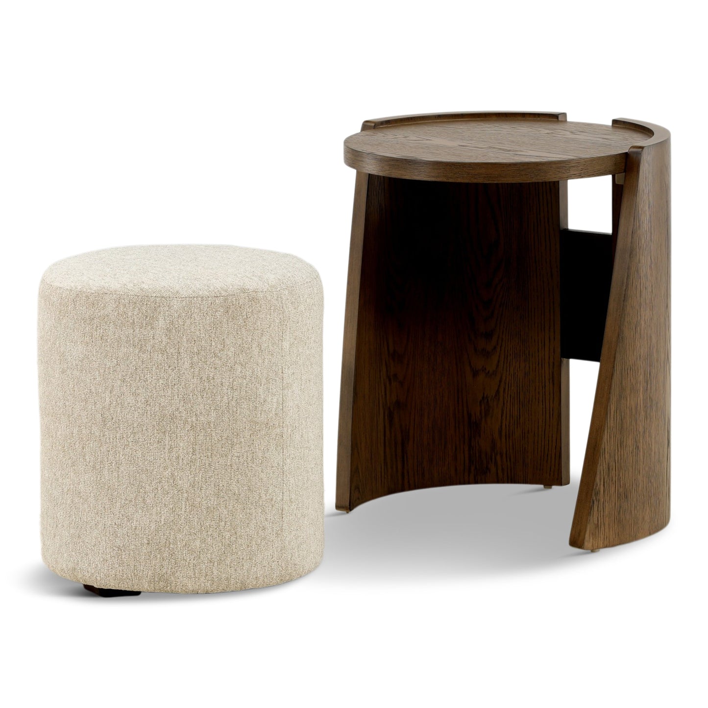 Flexsteel Delmar Pouf Ottoman